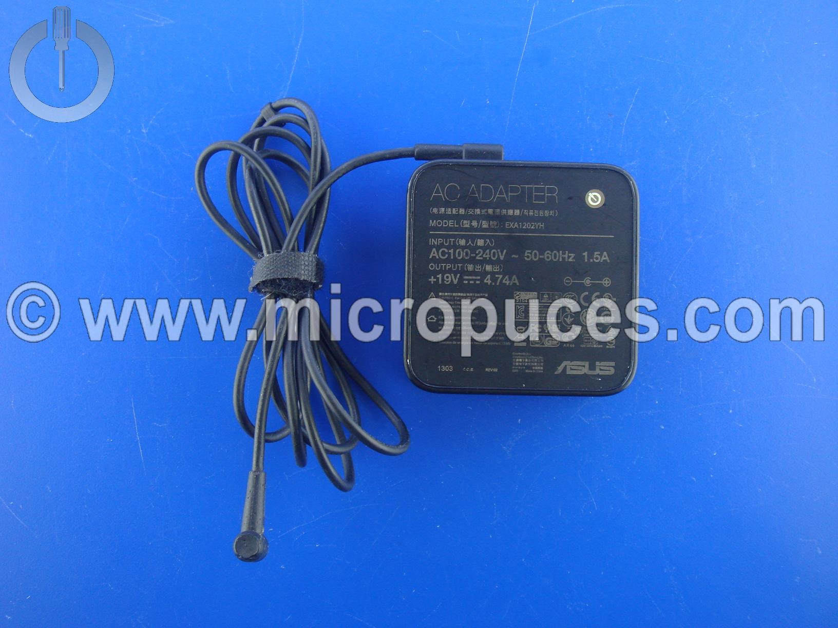 Chargeur Alimentation 19V 4.74A pour ASUS
