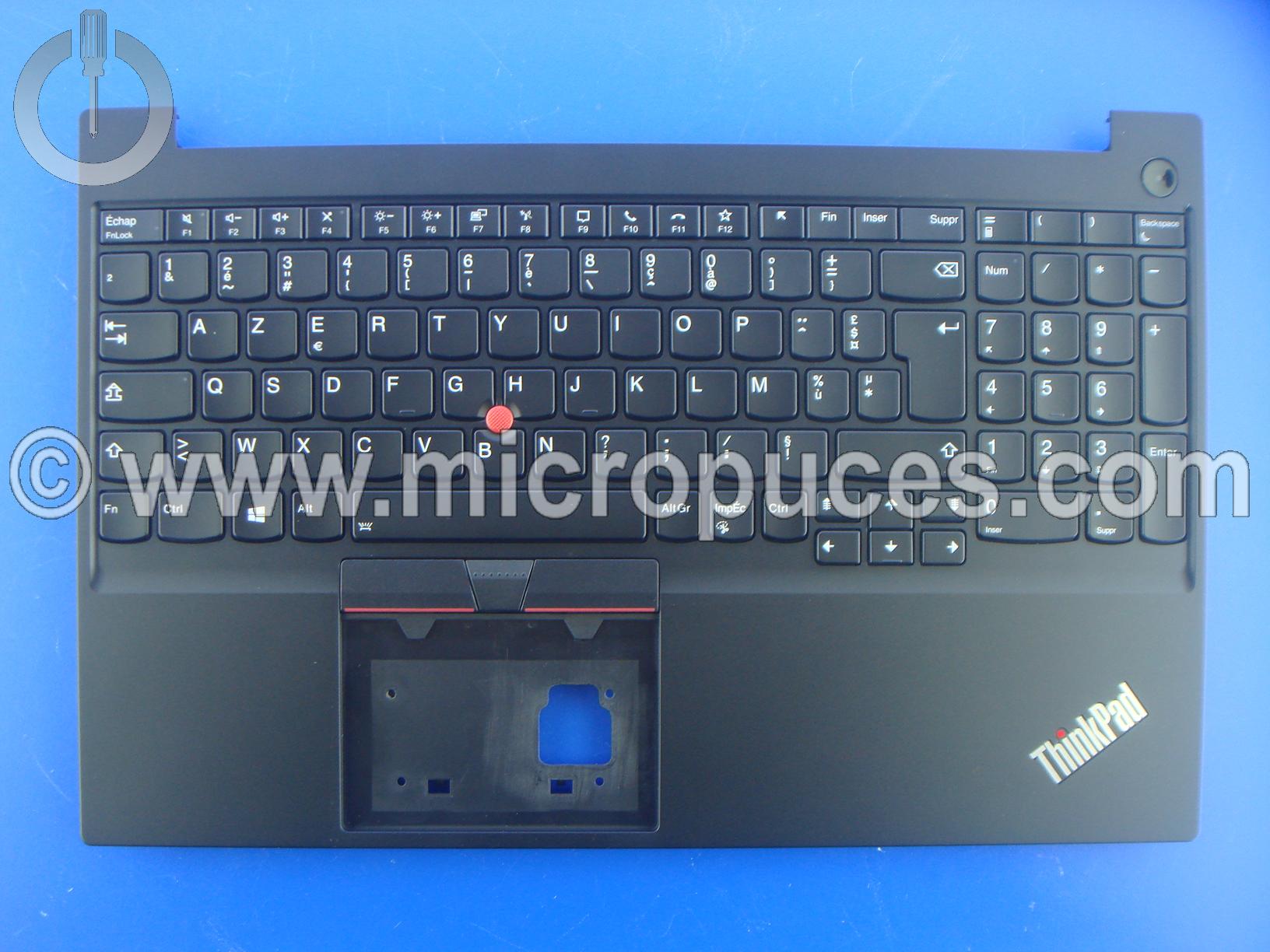 Clavier AZERTY + plasturgie de dessus pour Thinkpad E15 Gen 4