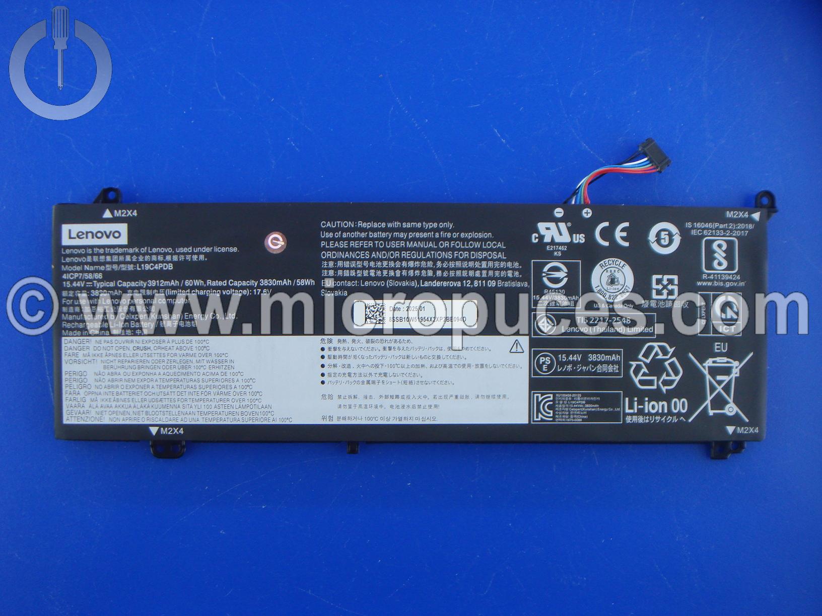 Batterie pour LENOVO ThinkBook 14s Yoga ITL