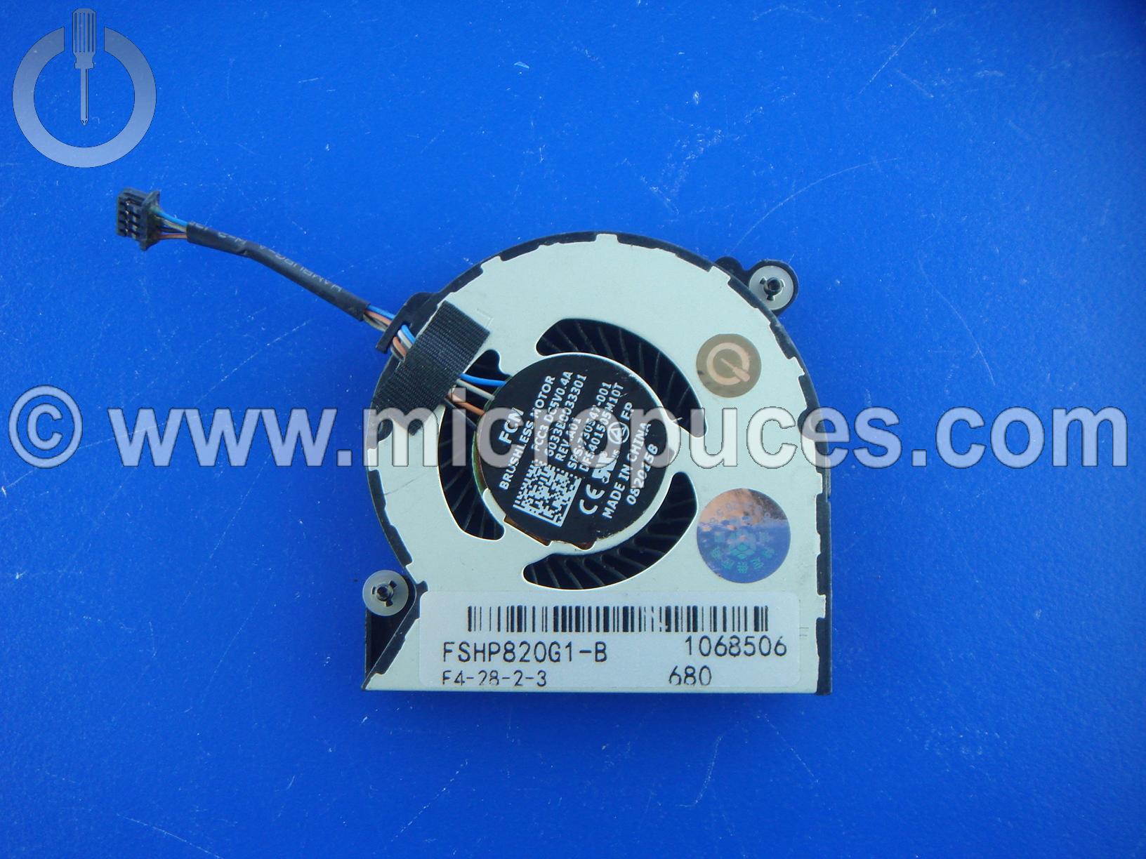 Ventilateur pour EliteBook 720 820 G1 G2