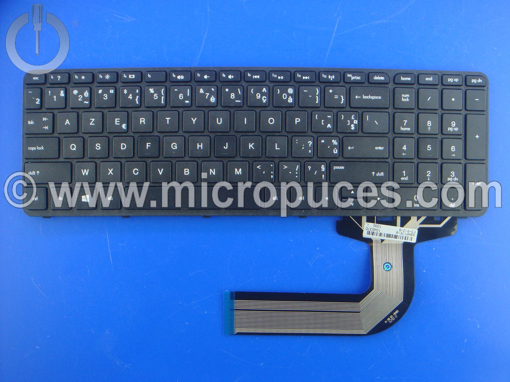 Clavier AZERTY pour HP Pavilion 17-e