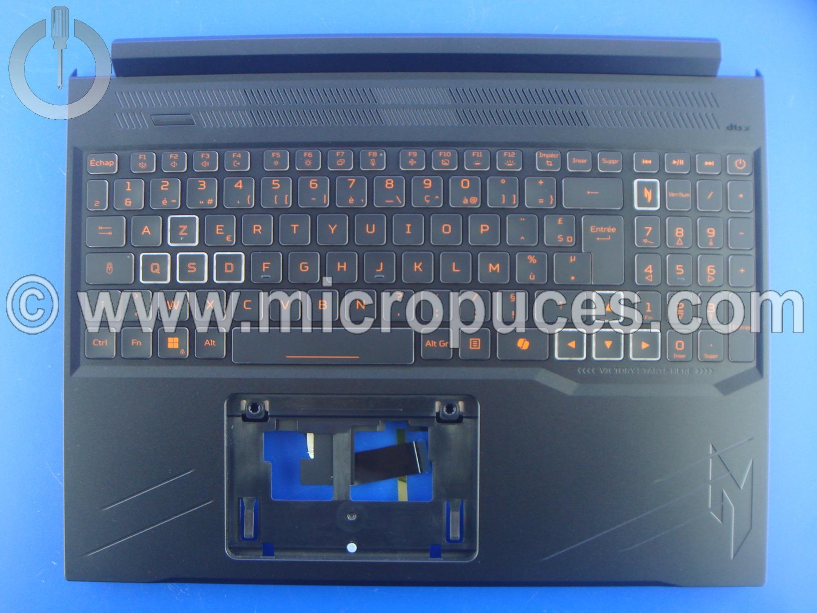 Clavier + plasturgie pour ACER ANV16-41 - r�tro�clair�