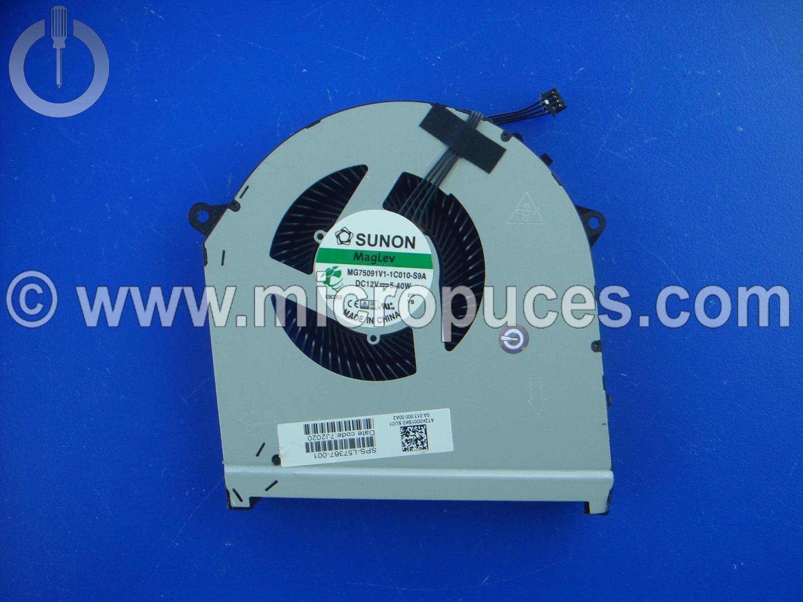 Ventilateur GPU pour HP Omen 17-CB