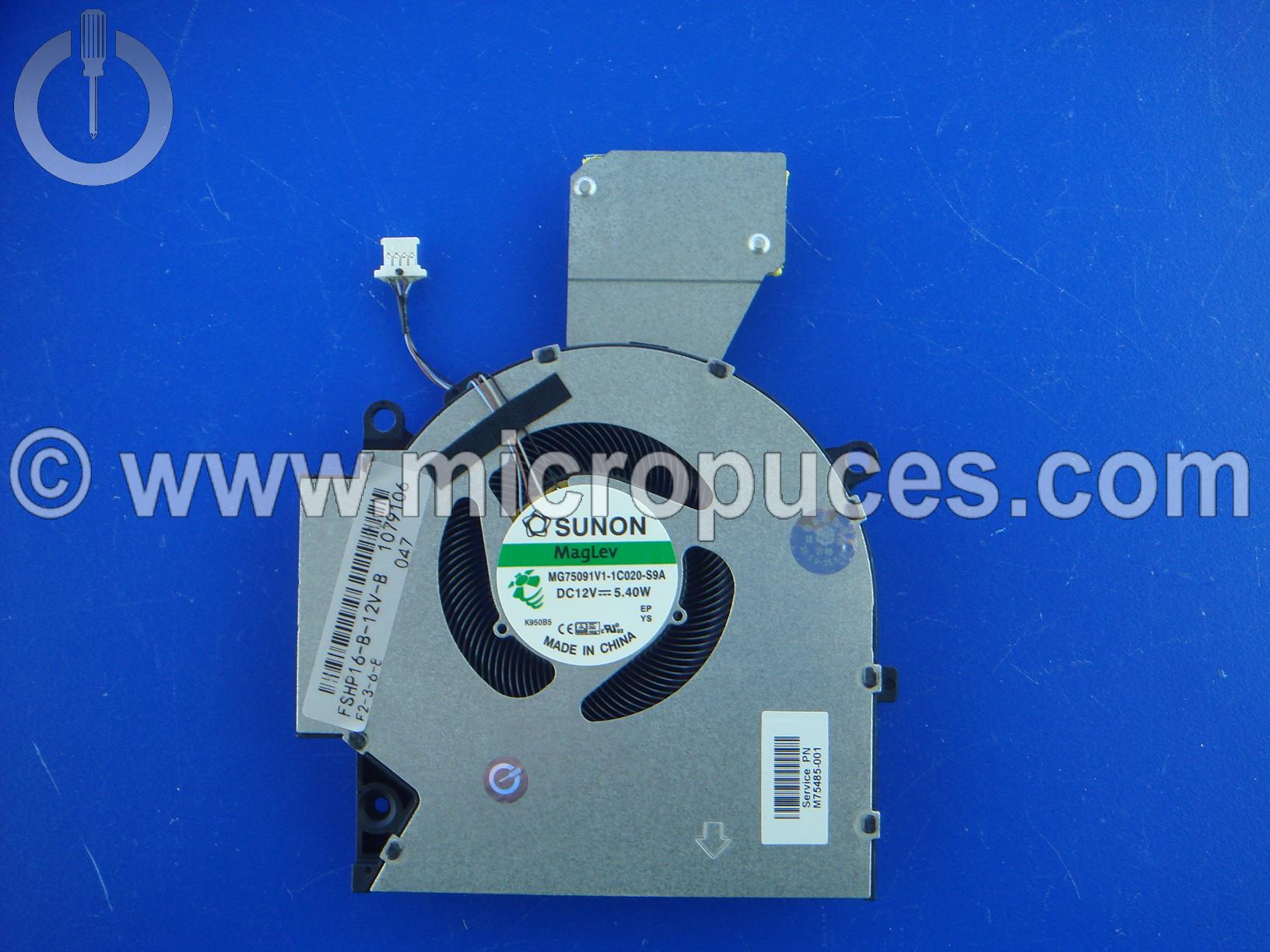 Ventilateur GPU 12 V pour HP Omen 16-c