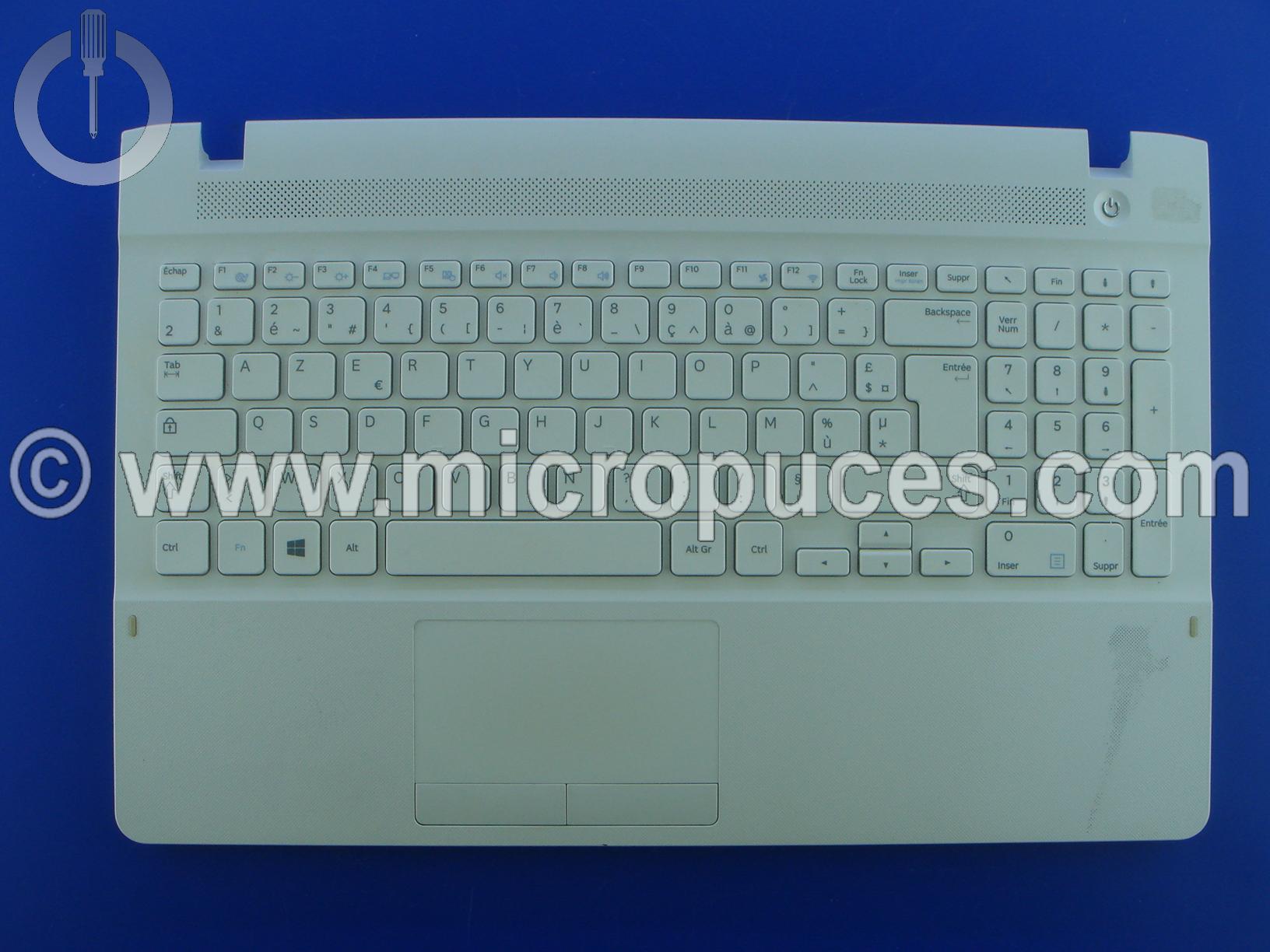 Clavier + plasturgie blanc pour SAMSUNG NP270E5E