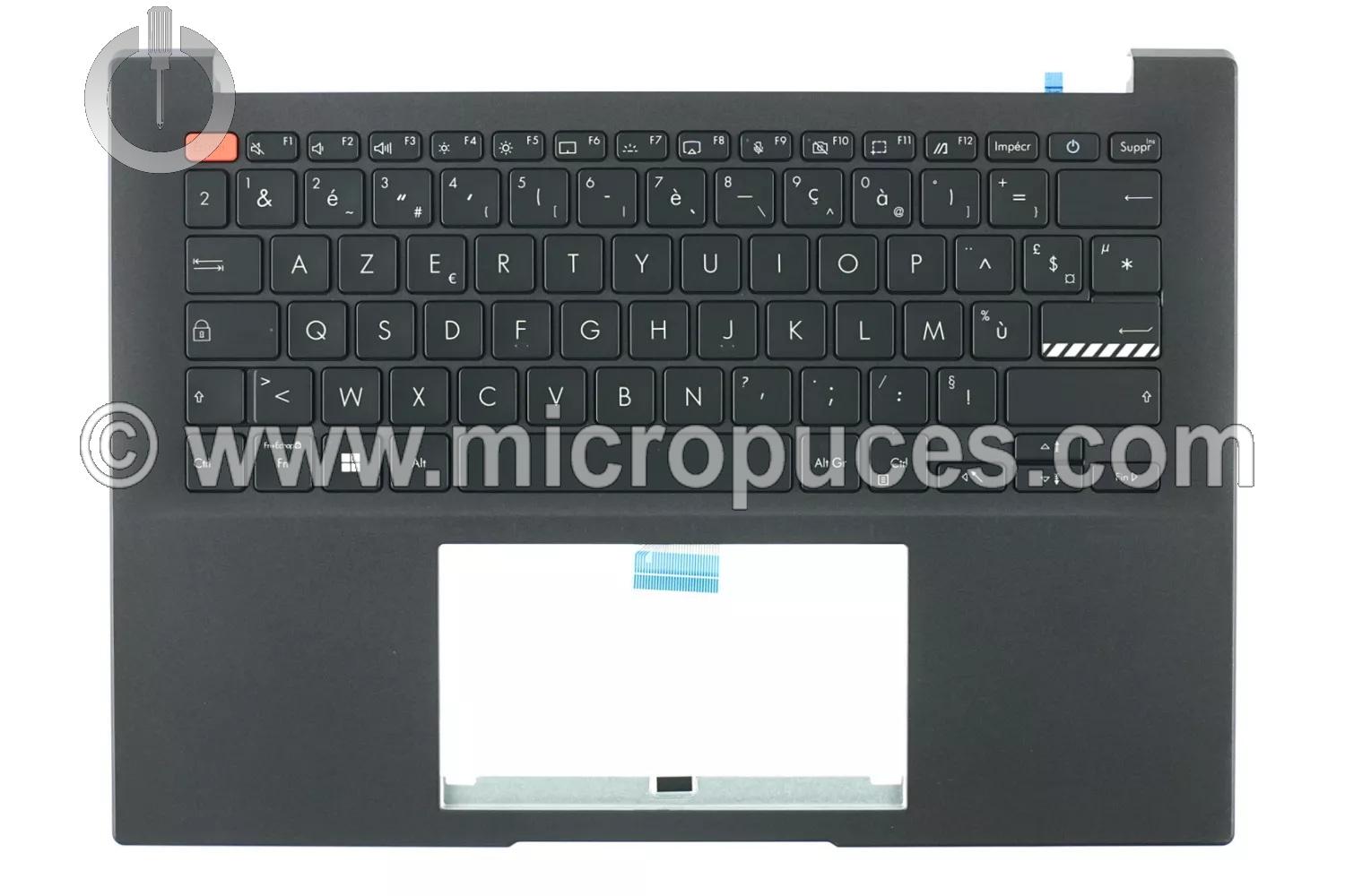 Clavier + plasturgie pour ASUS K3402