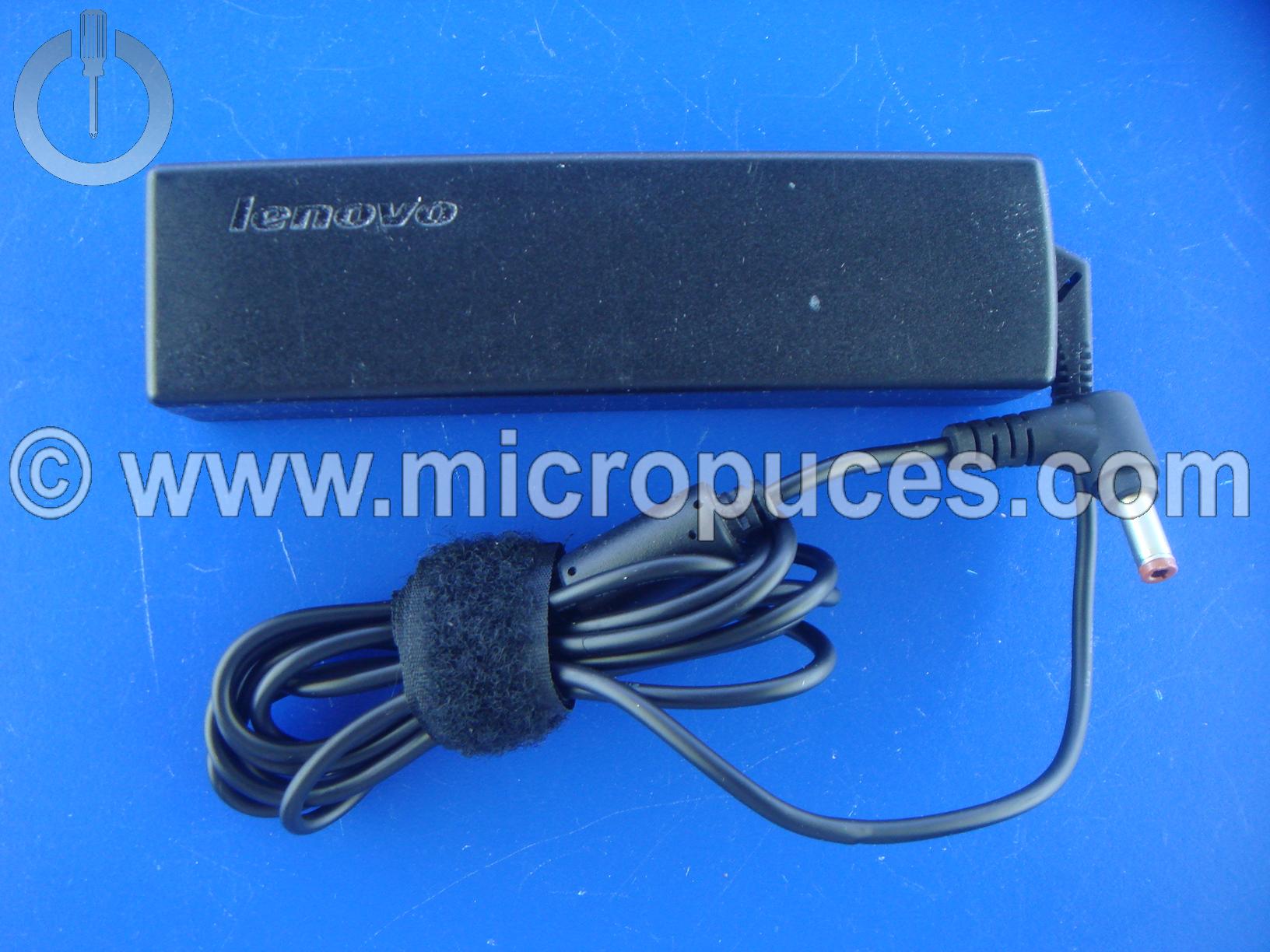 Chargeur Alimentation d'origine 20V 3.25A pour LENOVO