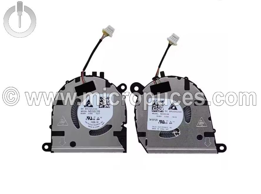 Ventilateurs CPU et GPU HP EliteBook X360 1040 G8 - version 2