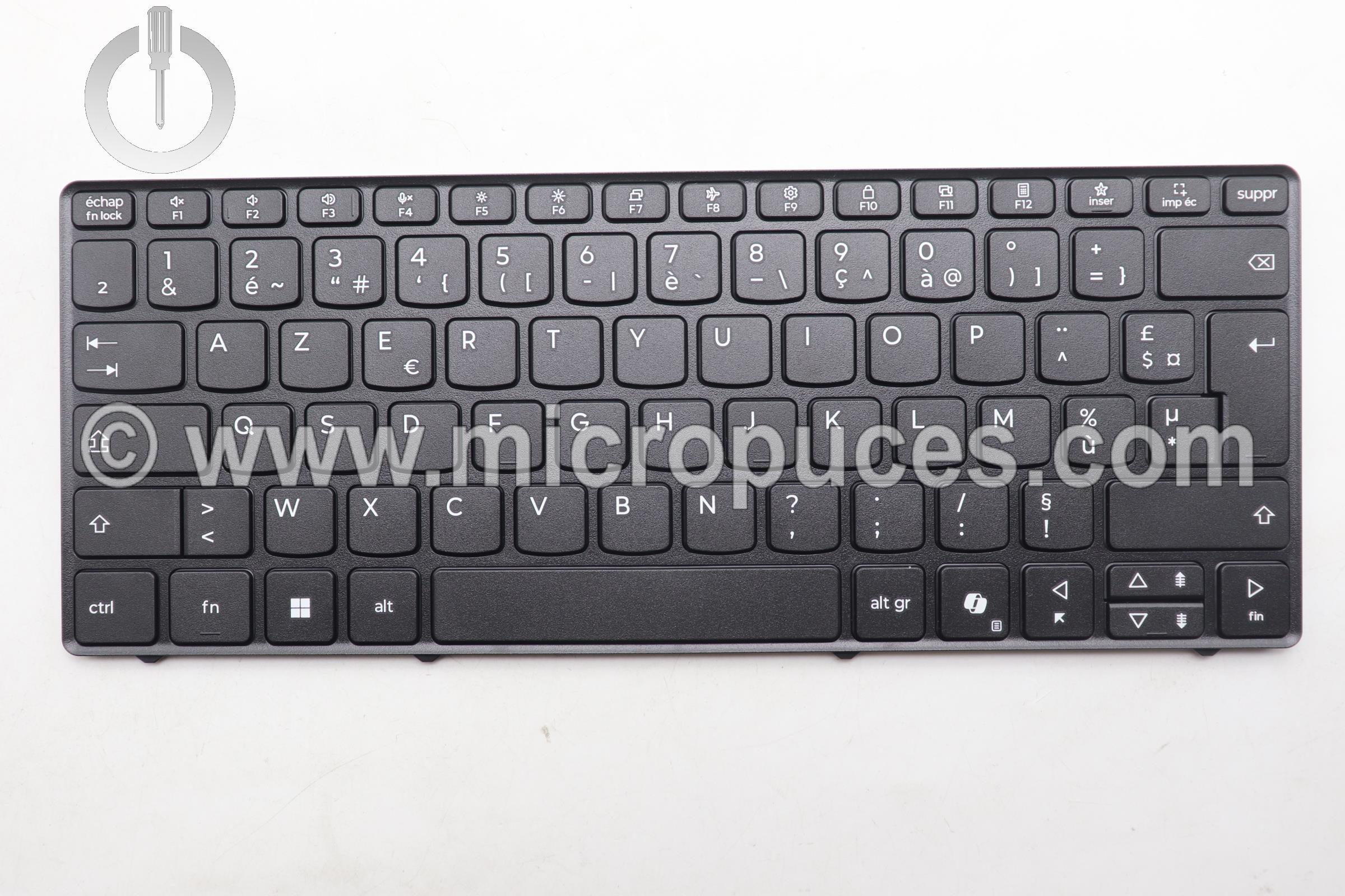 Clavier AZERTY Fran�ais pour Lenovo 100w Gen 5
