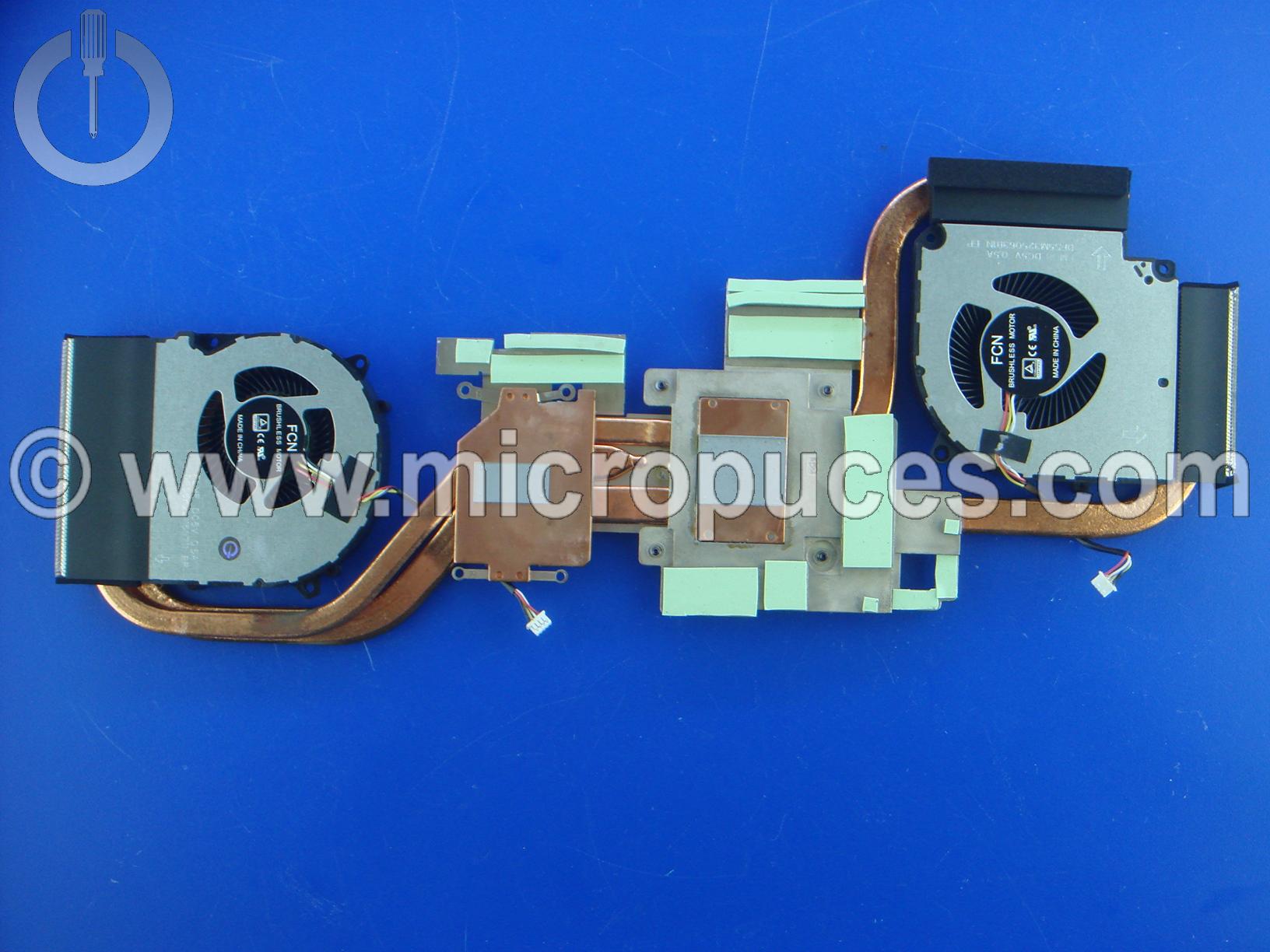 Ventirad pour Clevo NH55