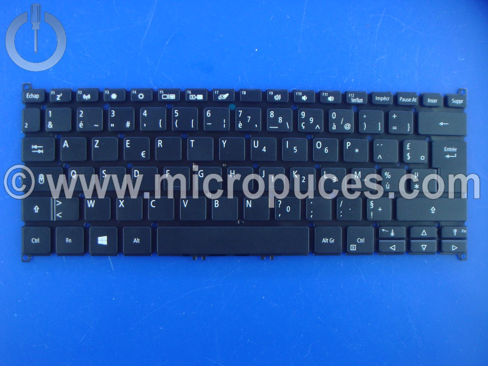Clavier AZERTY pour Acer Spin SP513-52N