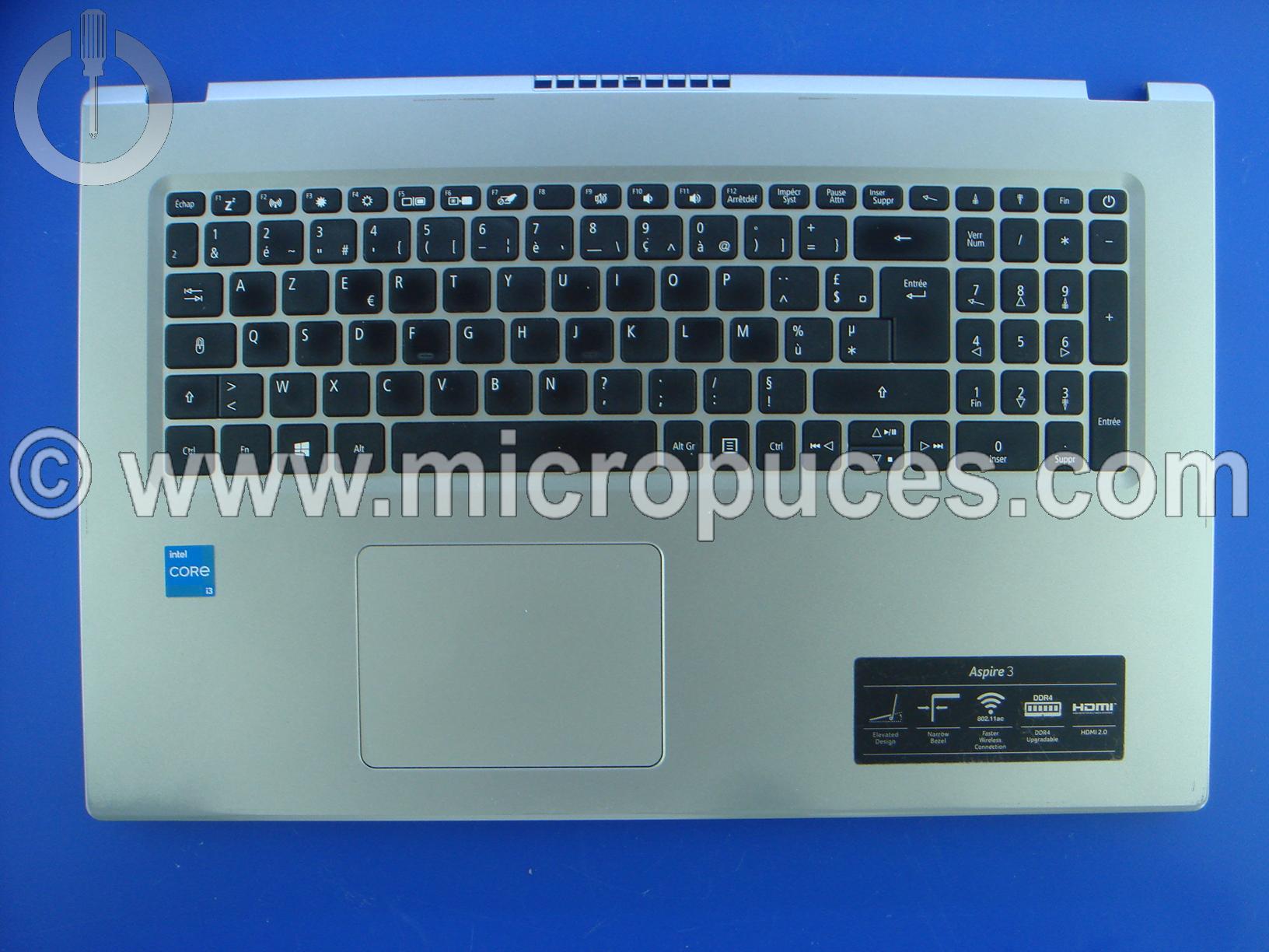 Clavier + plasturgie de dessus pour Acer Aspire A317-33 et A317-53