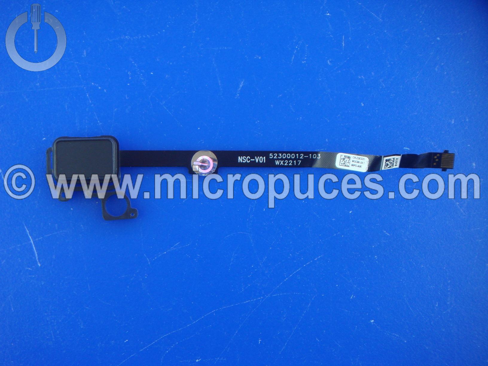 Lecteur d'empreinte pour DELL Inspiron 7620