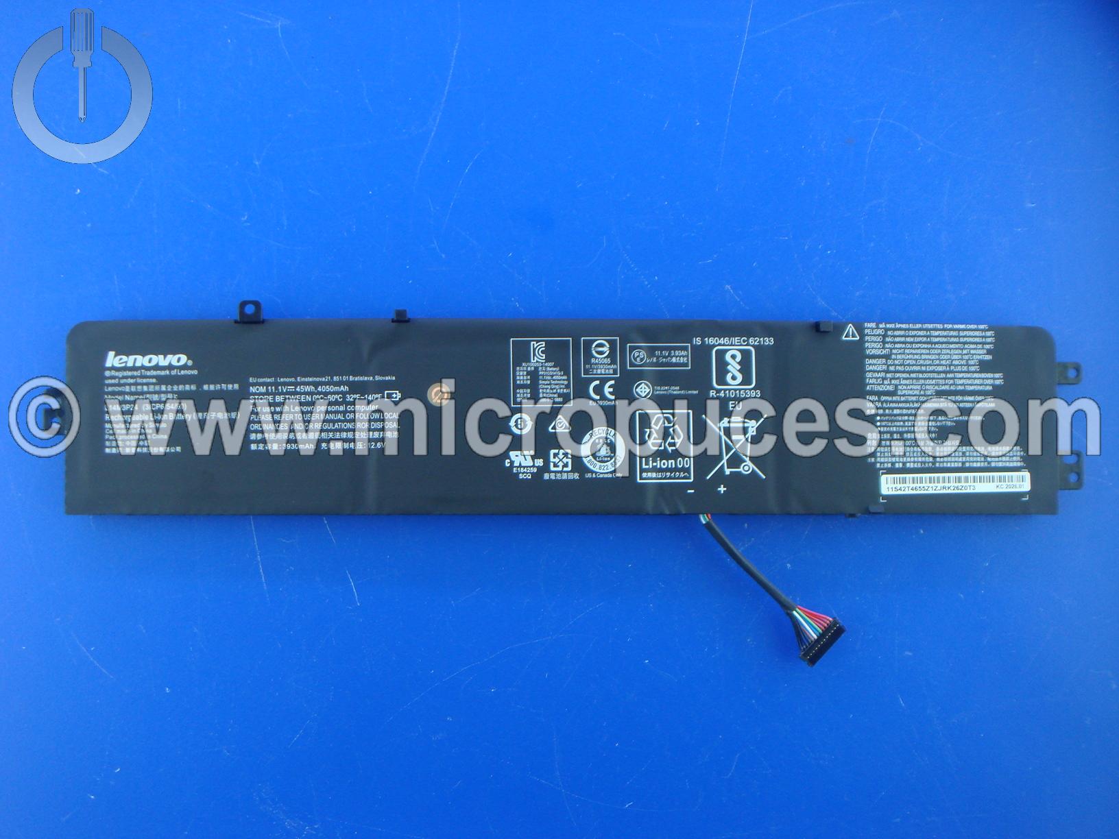 Batterie 11.1V 45Wh pour LENOVO IdeaPad Y700-14ISK