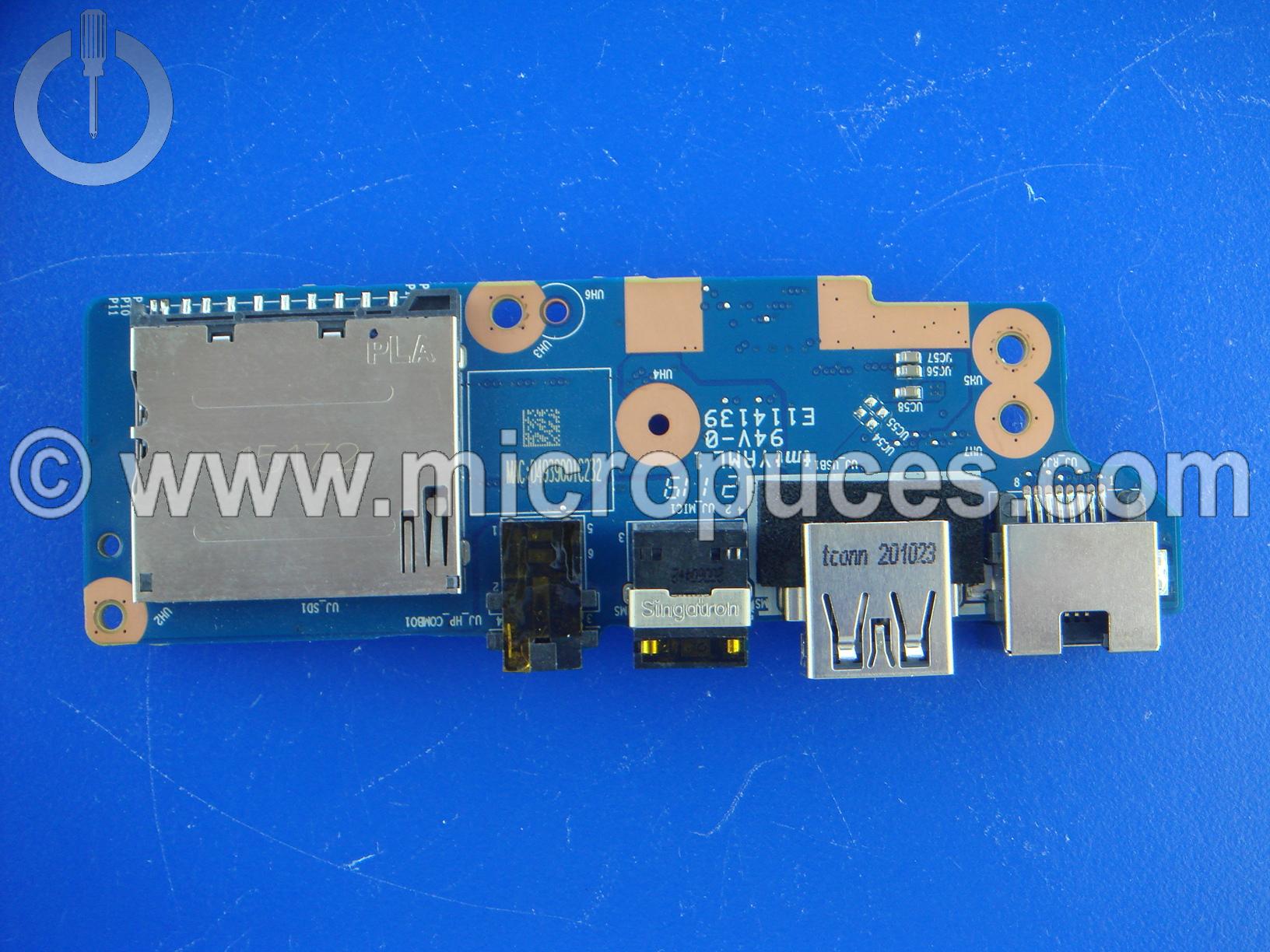 Carte fille USB + audio pour Clevo NK70