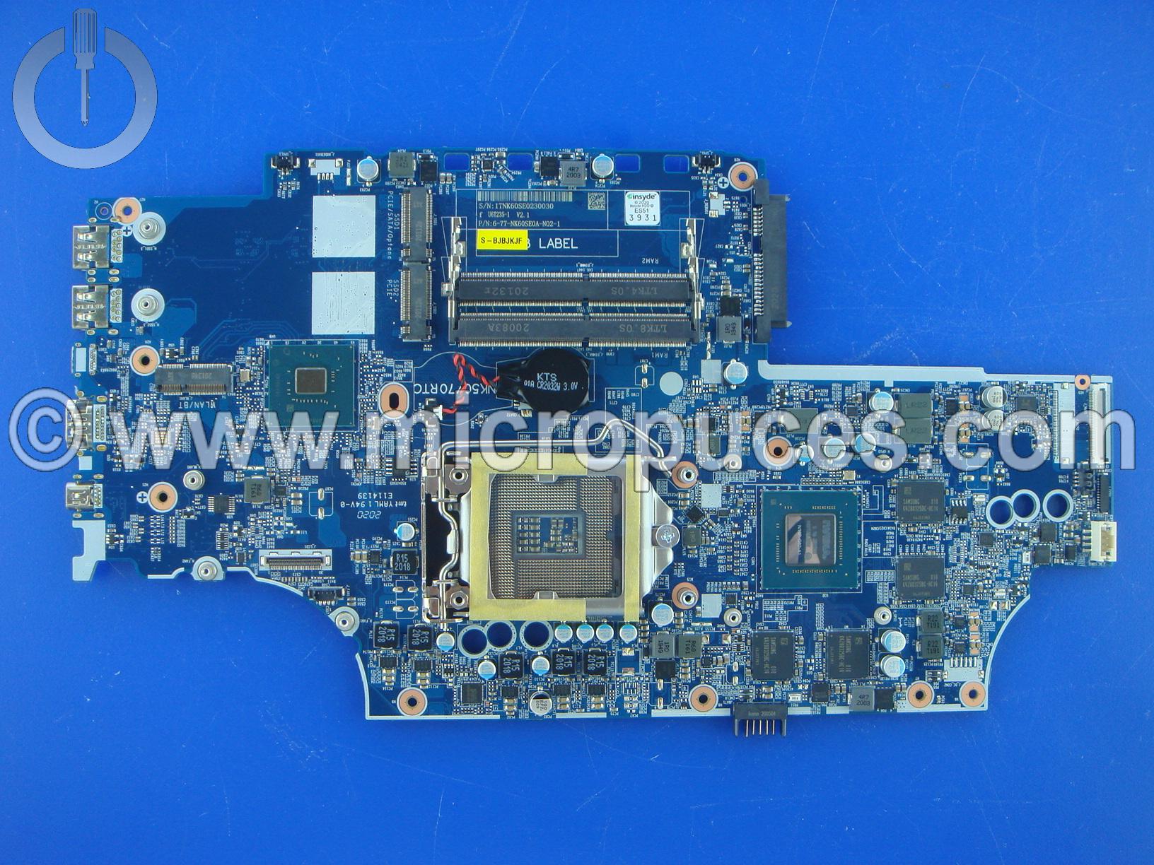 Carte m�re pour Clevo NK60SE