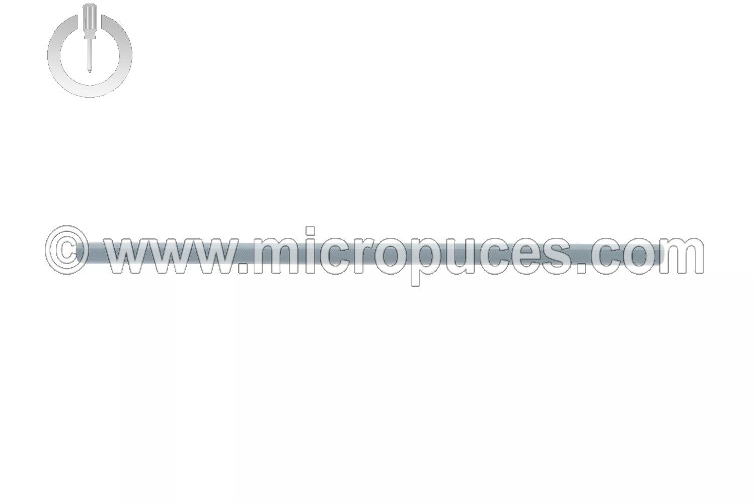 Cache charni�res pour ASUS X1504 - gris vert