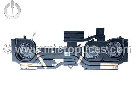 Ventirad complet GN20-E5/E7 pour ACER Predator Triton 500SE 2022 PT516-51S