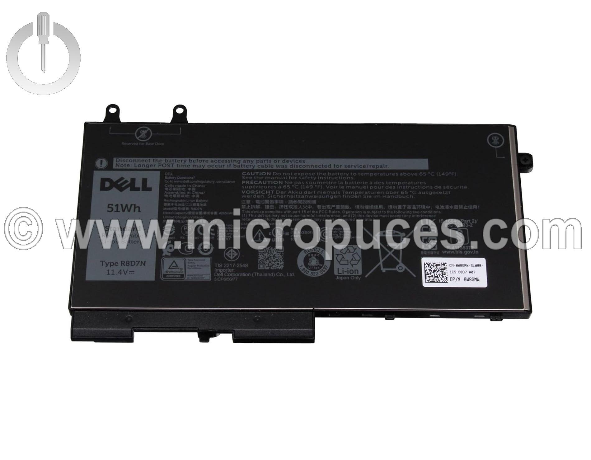 Batterie pour DELL Latitude 5400