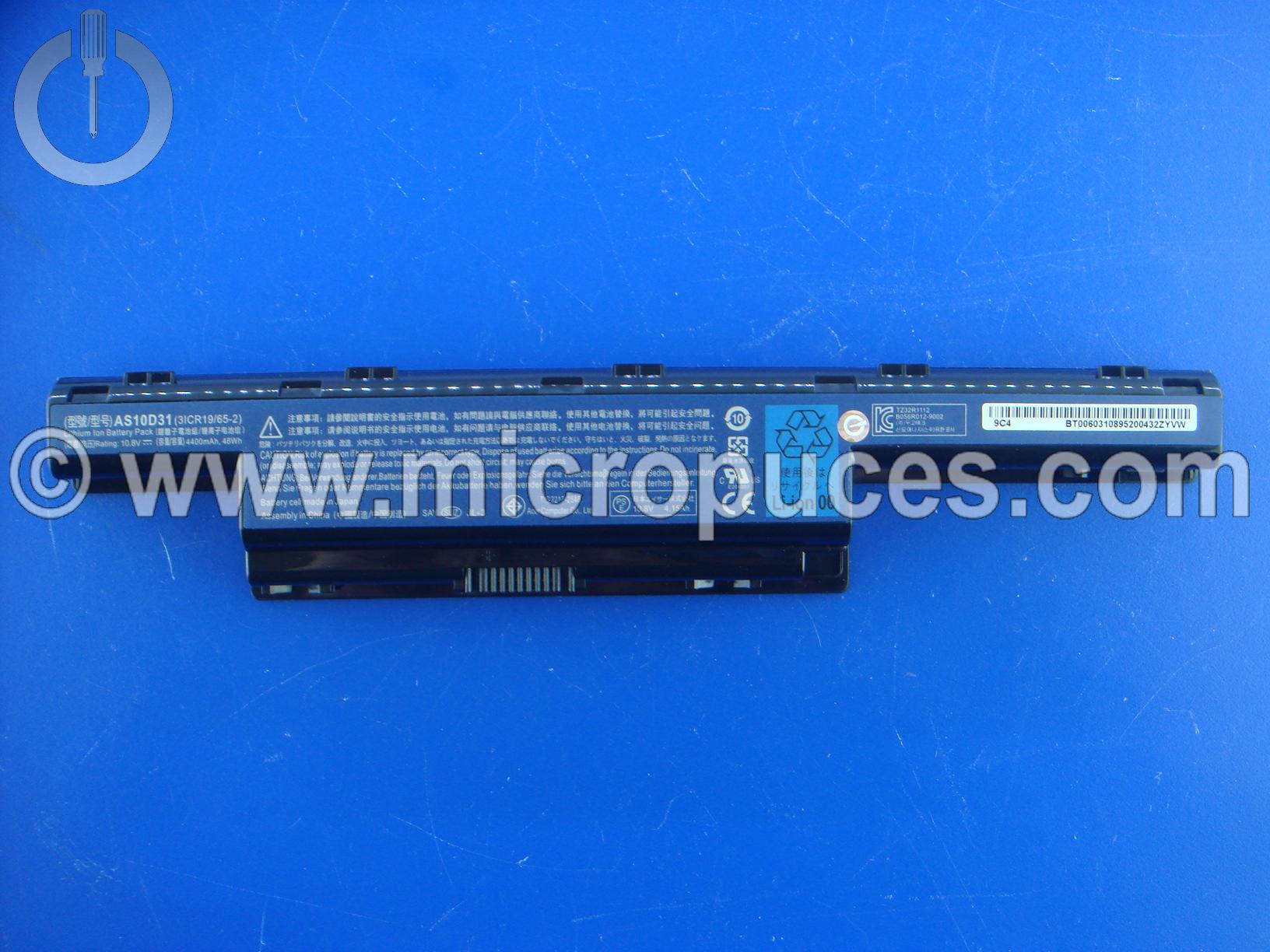 Batterie AS10D31 pour ACER et Packard Bell