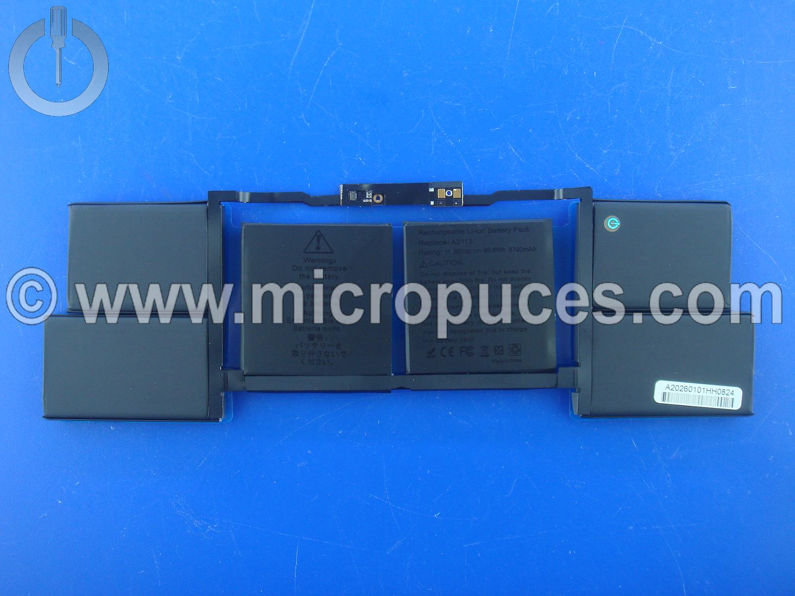 Batterie MacBook Pro 16″ Retina Touch Bar A2141 (2019)