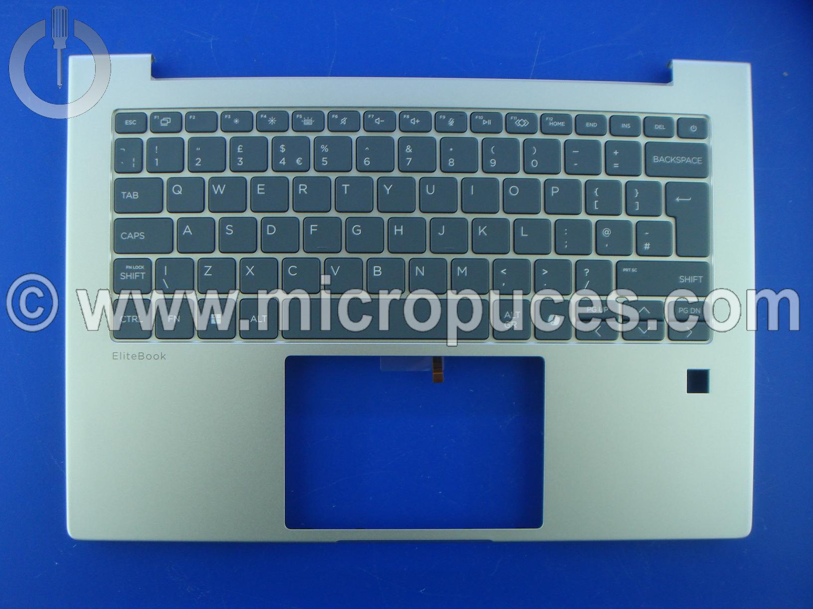 Clavier + plasturgie de dessus pour HP EliteBook 6 G1i 14 - QWERTY