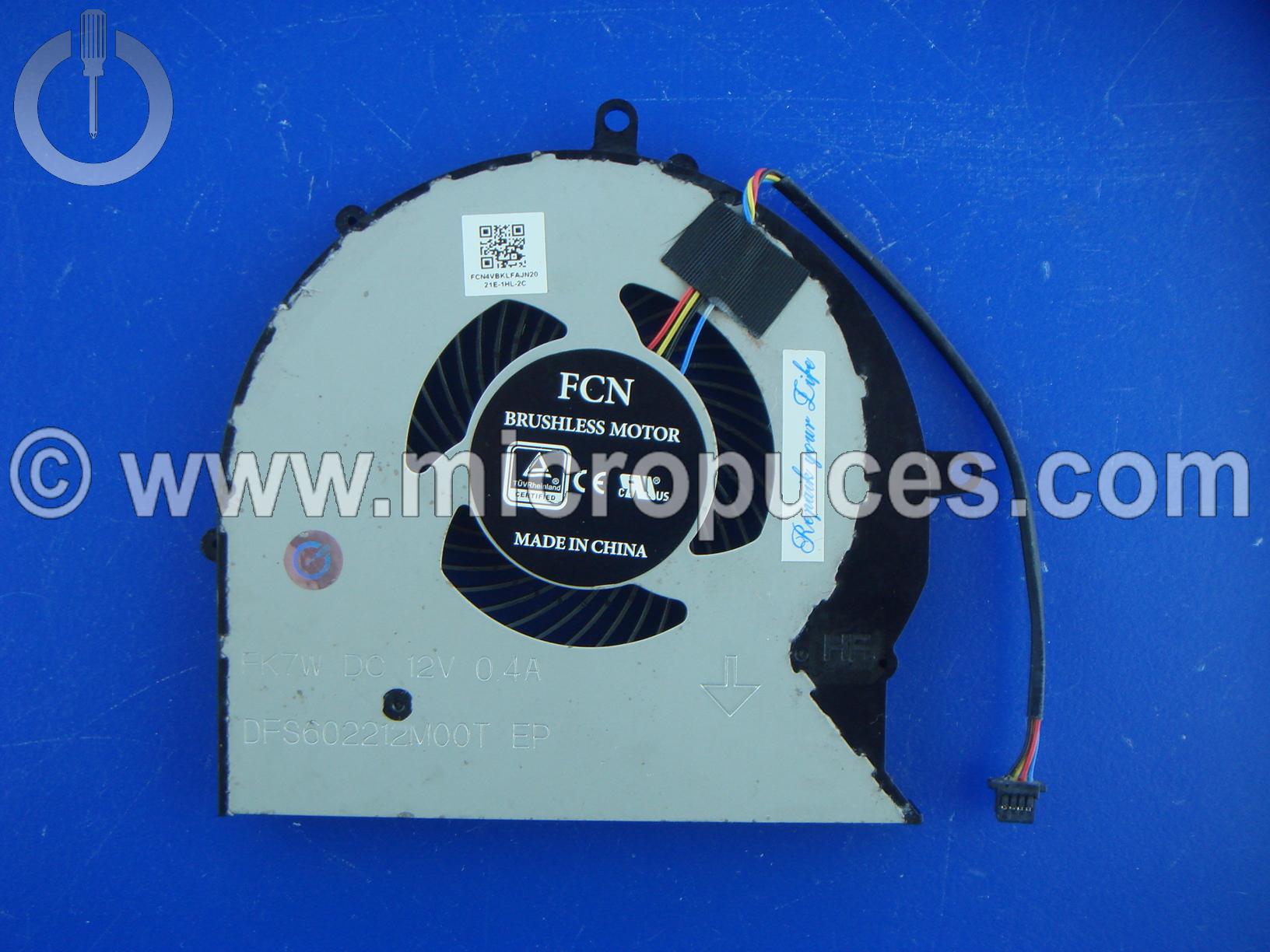 Ventilateur pour Asus ROG GL703VM