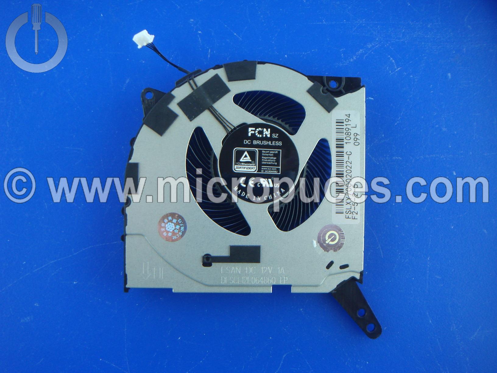 Ventilateur CPU pour Legion 5-15ARH7 - 12V