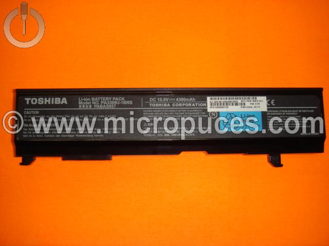 Batterie TOSHIBA PA3399U-1BRS