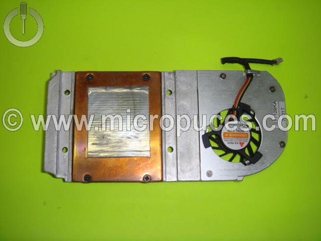 Radiateur + ventilateur CPU pour PACKARD BELL EasyOne Siver 7521