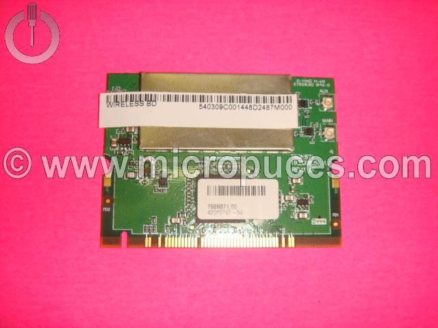 Carte WIFI miniPci IPN 2220 54G pour ACER