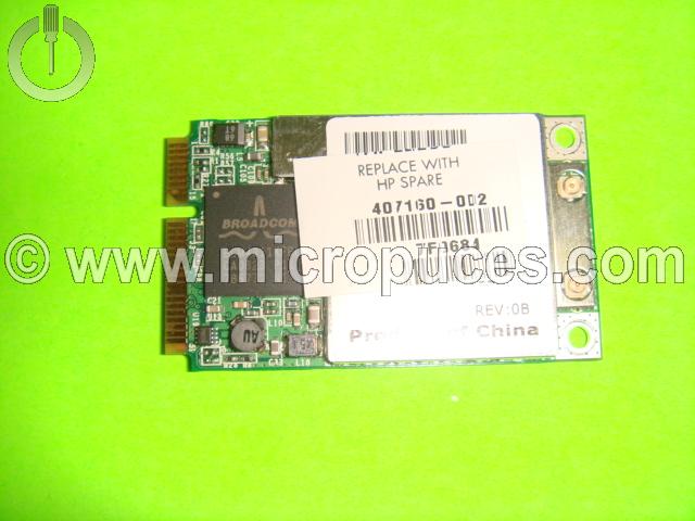 Carte WIFI miniPci Express Broadcom BCM94321MCP3