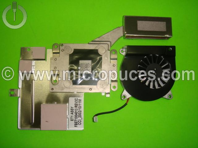 Radiateur + ventilateur CPU pour ACER ASPIRE 1300