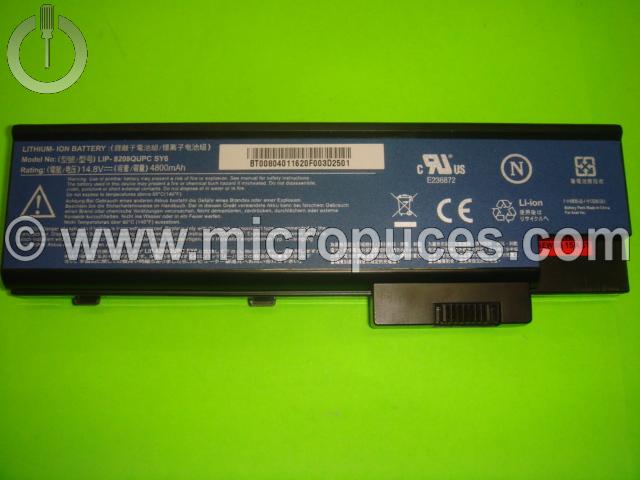 Batterie ACER LIP-8208QUPC SY6
