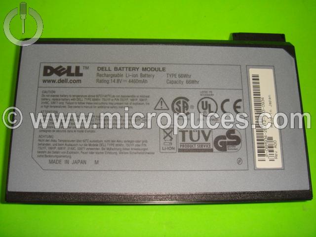 Batterie DELL pour Latitude Serie C et Inspiron 8xxx