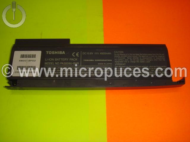 Batterie TOSHIBA PA3009U-BAR