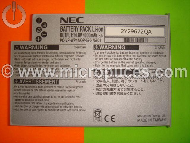 Batterie PACKARD BELL pour Igo 3000 D'origine NEC