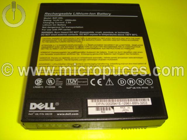 Batterie DELL BAT-30IL pour Inspiron 7000