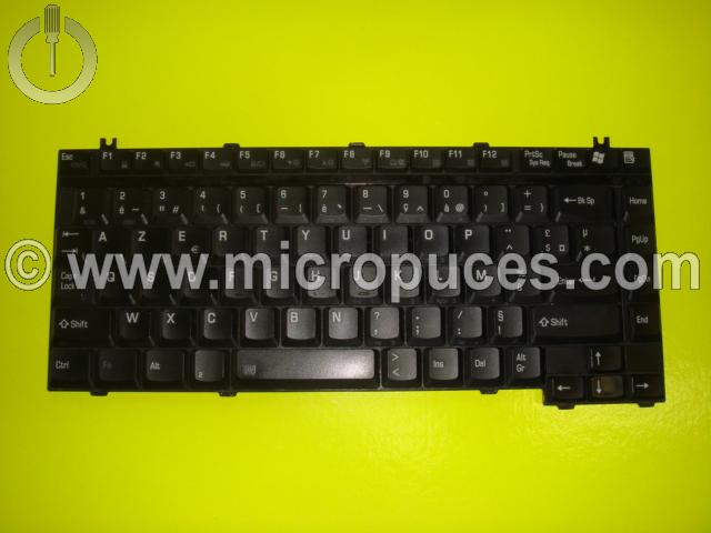 Clavier AZERTY pour TOSHIBA TECRA A3