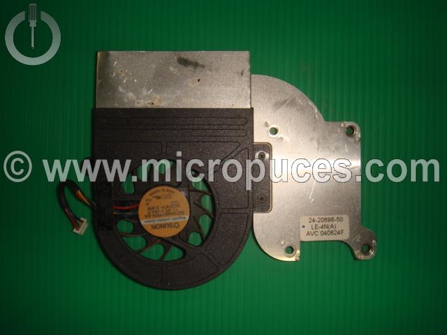 Radiateur + ventilateur CPU pour NEC Versa M320