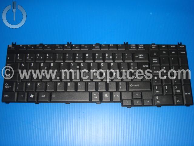 Clavier AZERTY pour TOSHIBA Satellite L350