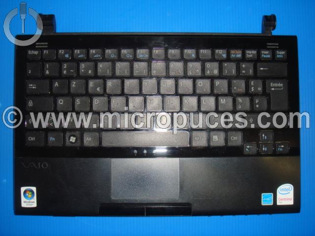 Plasturgie de base + clavier SONY VGN-TZ11MN