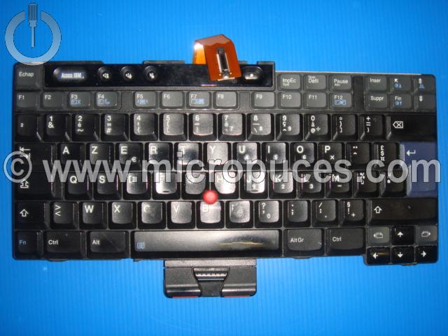 Clavier AZERTY pour IBM Thinkpad T40