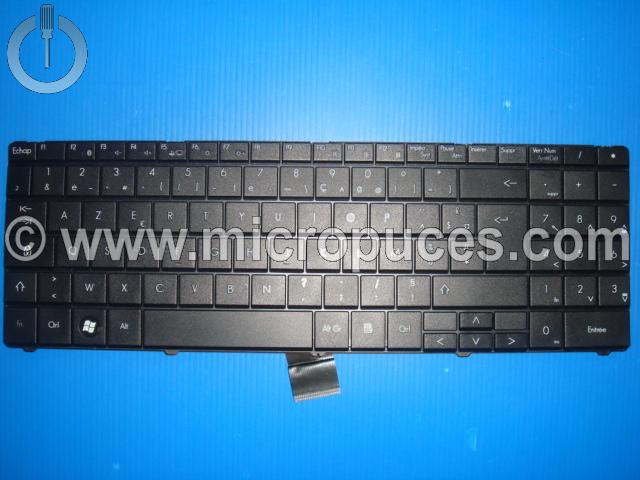 Clavier AZERTY pour PACKARD BELL EasyNote SL35 SL65