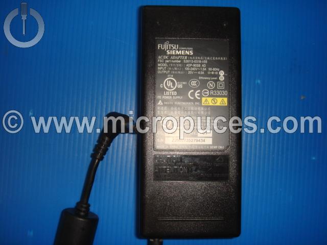 Chargeur Alimentation 19V 4.5A pour FUJITSU