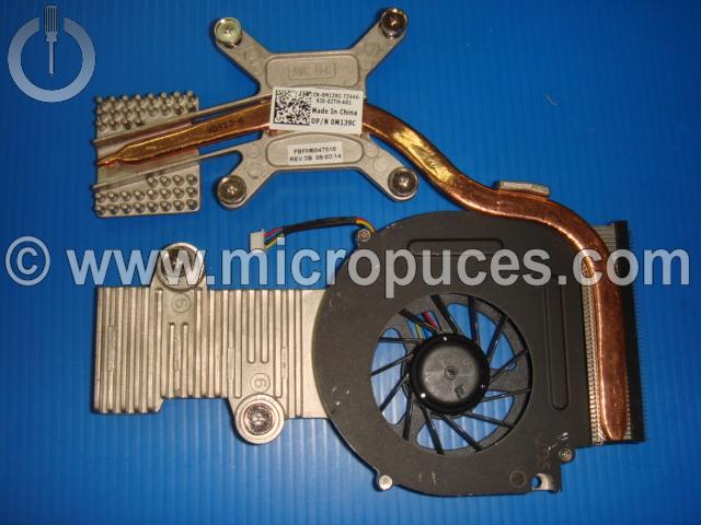 Radiateur + ventilateur CPU pour DELL Studio 1535 1537 (ATI)