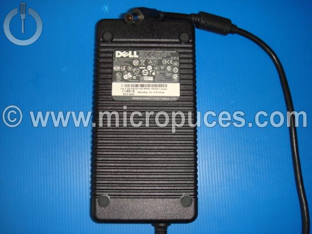 Chargeur Alimentation 19.5V 11.8A pour DELL XPS M1730