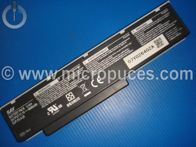 Batterie PACKARD BELL pour EasyNote MB87 MB88