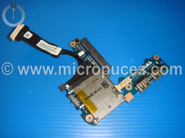 Carte fille USB pour PACKARD BELL DOT-S.FR-030 ou 060