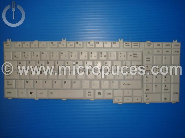 Clavier QWERTY pour TOSHIBA Satellite P200 (mat)